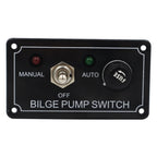 Bilge Pump Switch Panel for Marine Boat Car (12V, 5A)