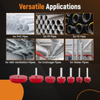 PVC Pipe Reamer Kit for Standard 1/2 Inch Drill (Fits )