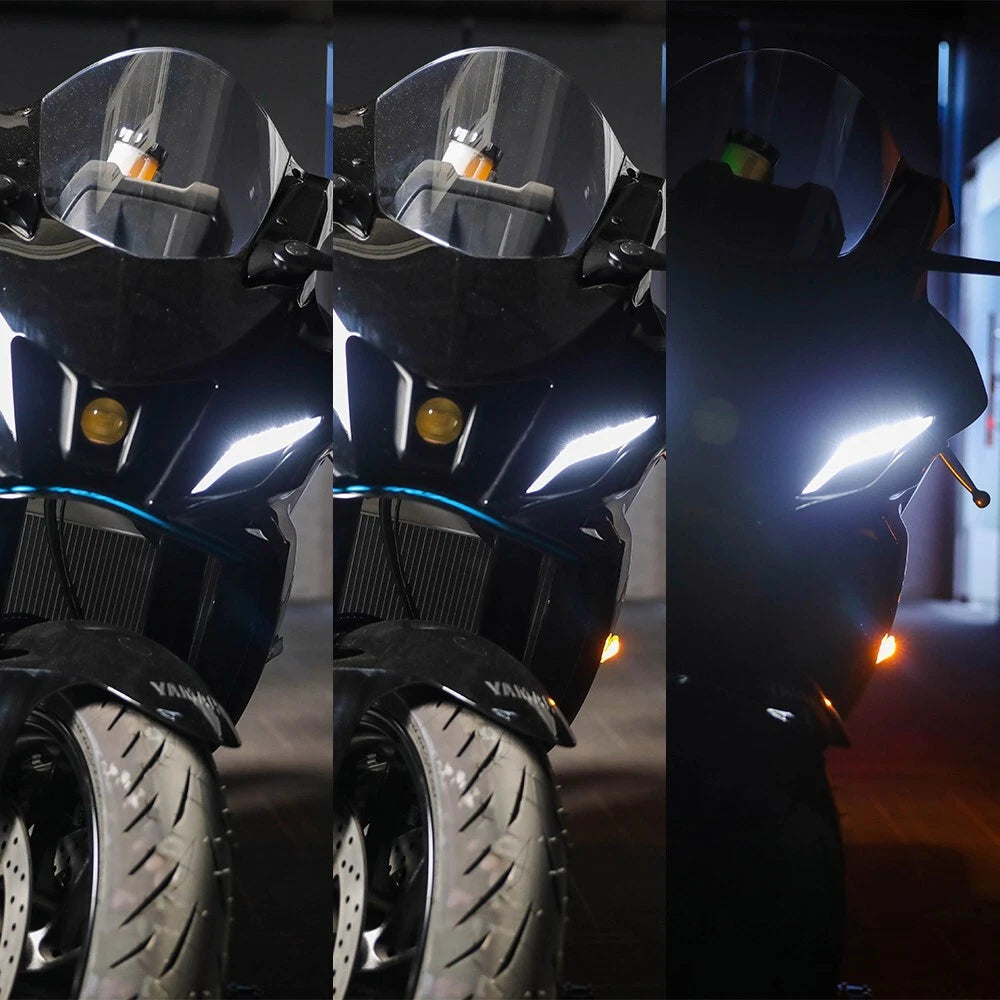 LED Mini Turn Signal Light Indicator Lamp for Yamaha YZF R6/R7/R1/R1M