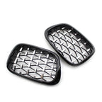 Honeycombe Mesh Front Bumper Grille for BMW E39 5-Series (1999-2003)