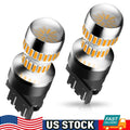 2X 3157 LED Amber Yellow Turn Signal Light Bulbs for [Make Model] ([YYYY–YYYY])