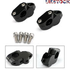 1" Rise 7/8" Handle Bar Risers for Yamaha Honda Kawasaki Suzuki (T9)