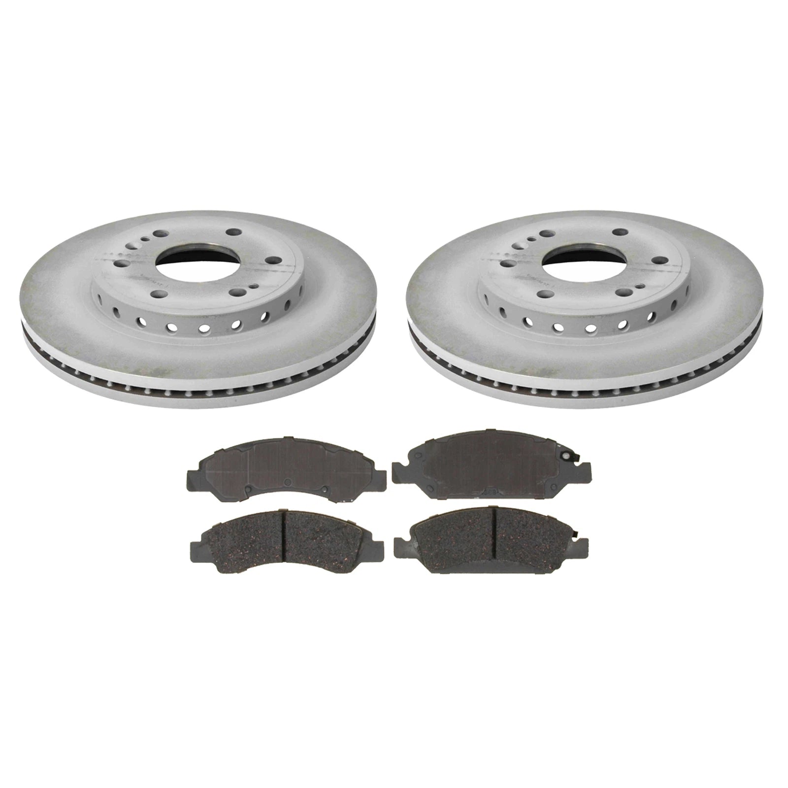 Front Brake Kit with 330mm Disc Rotors & Pads for Cadillac Escalade (2002–2020)