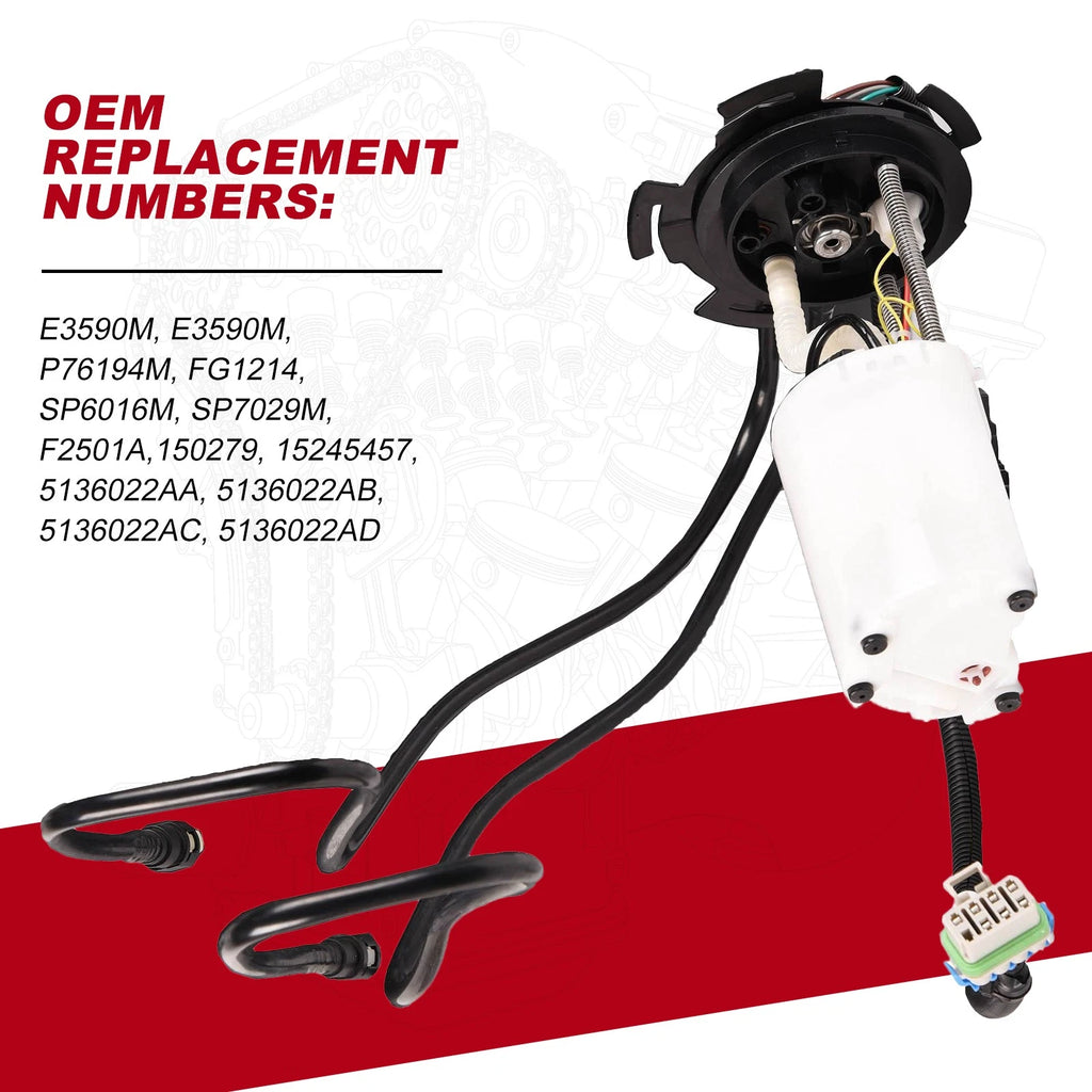 Electric Fuel Pump Module for Chevy Cobalt, Saturn Ion (2005)