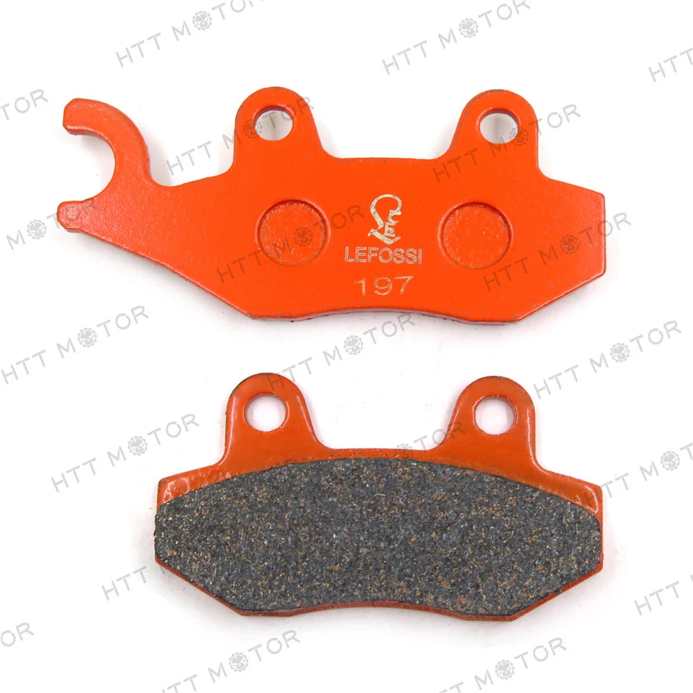 Carbon Ceramic Organic Brake Pads for Honda Kawasaki (FA197)