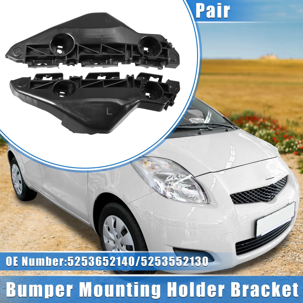 1 Pair Bumper Mounting Support Bracket for Toyota Yaris (2007–2012)