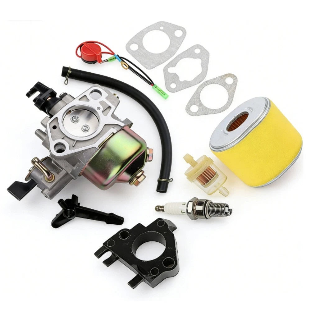 Carburetor Kit for Honda GX340 GX390 11HP 13HP (Direct Fit Replacement)