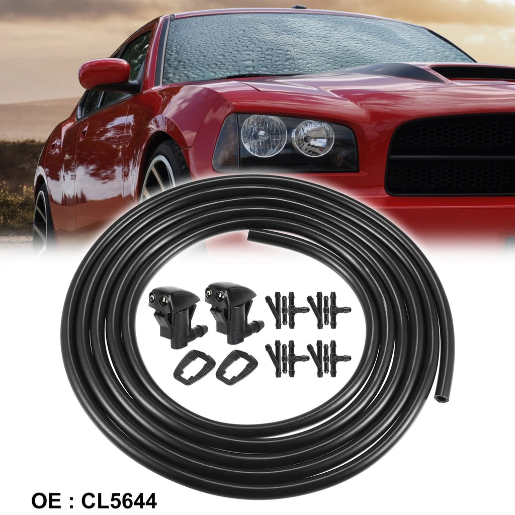 2pcs Windshield Washer Nozzle Kit for Toyota Sienna Solara Corolla Tundra (2000–2023) CL5644