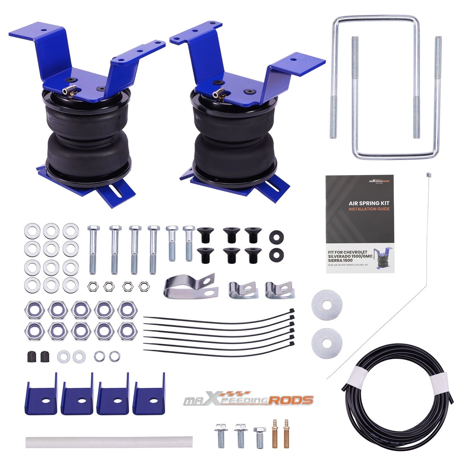 Rear Air Spring Leveling Kit for Silverado Sierra 1500 (2007–2015)