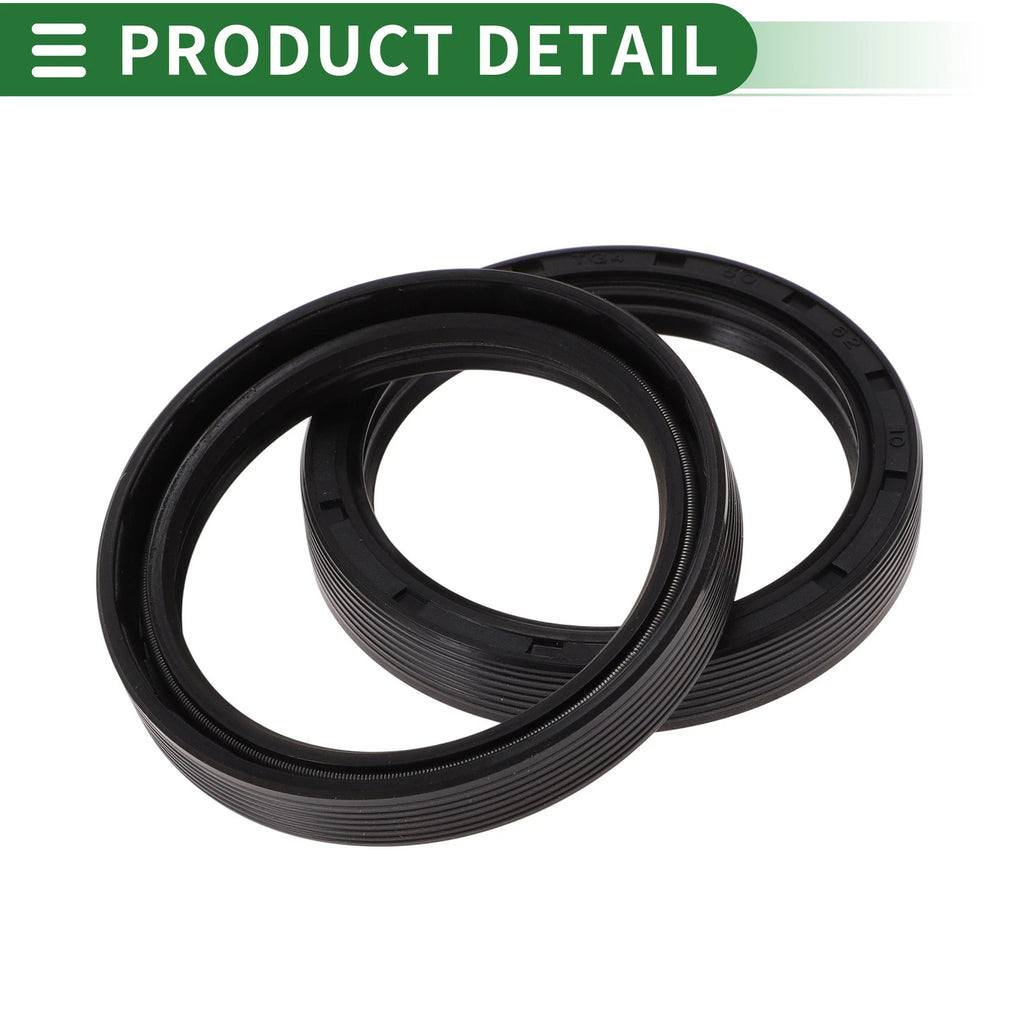 Set of 5 Oil Seals NBR Rubber 50x62x10mm for High Pressure