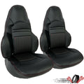 Set of 2 Black Seat Covers for C5 Corvette (1997–2004)