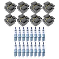 Set of 8 Ignition Coils & 16 NGK Iridium IX Spark Plugs for W202 C215 C208 V8