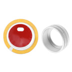 Set of 4 AC Knob Ring Engine Start Button Covers for Toyota Corolla 