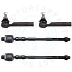 Set of 4 Tie Rod Ends for Subaru Outback Legacy (2005–2009)