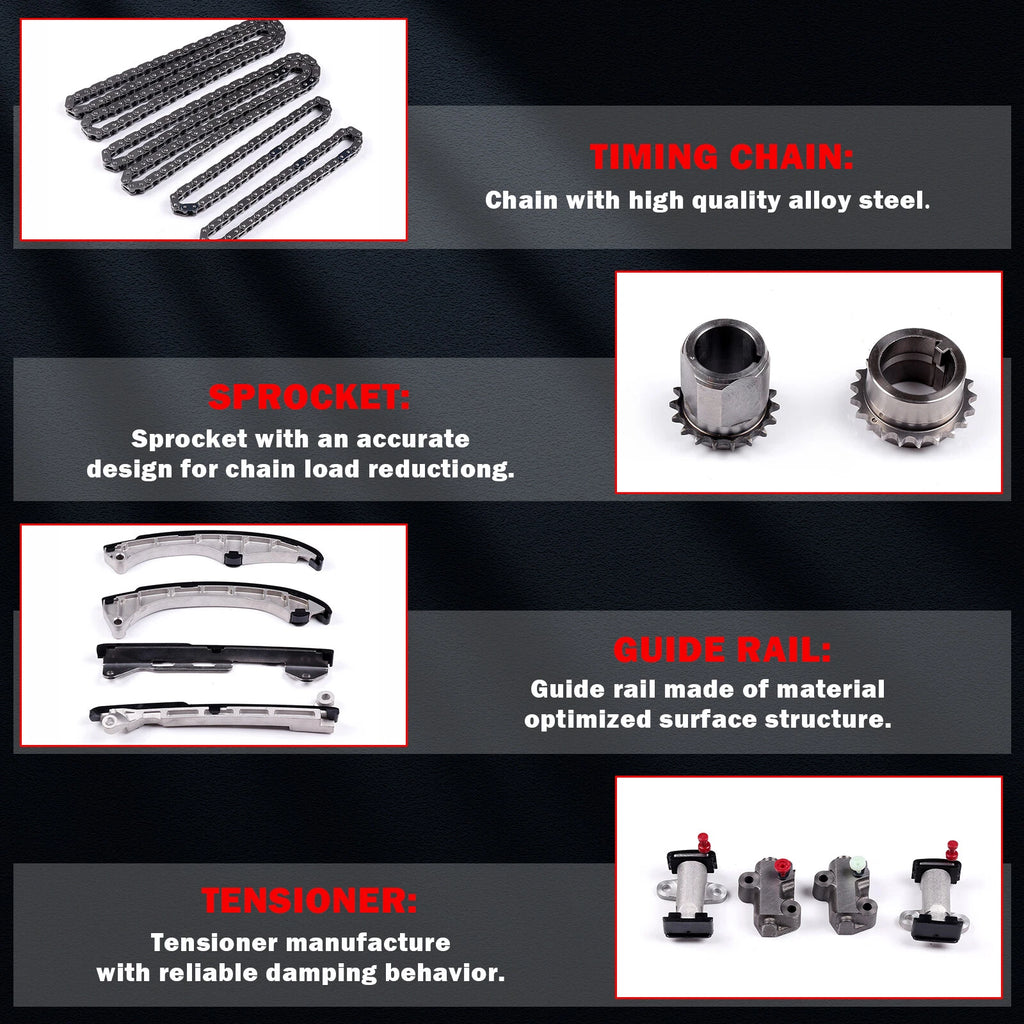 Timing Chain Kit for Toyota Tundra Sequoia (2009–2014)