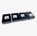 Set of 4 Plastic Enclosures for Hammond Manufacturing 1591XXGSBK (N/A)