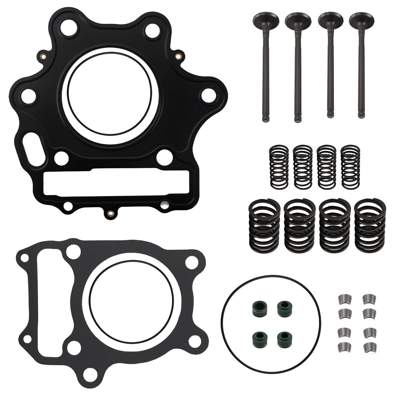 Cylinder Head Gasket Seals Valve Kit for Honda TRX300EX/TRX300X (1993–2009)