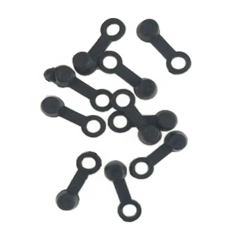 100Pcs Motorcycle Brake Bleeder Screw Cap Oil Drain Tip Cover