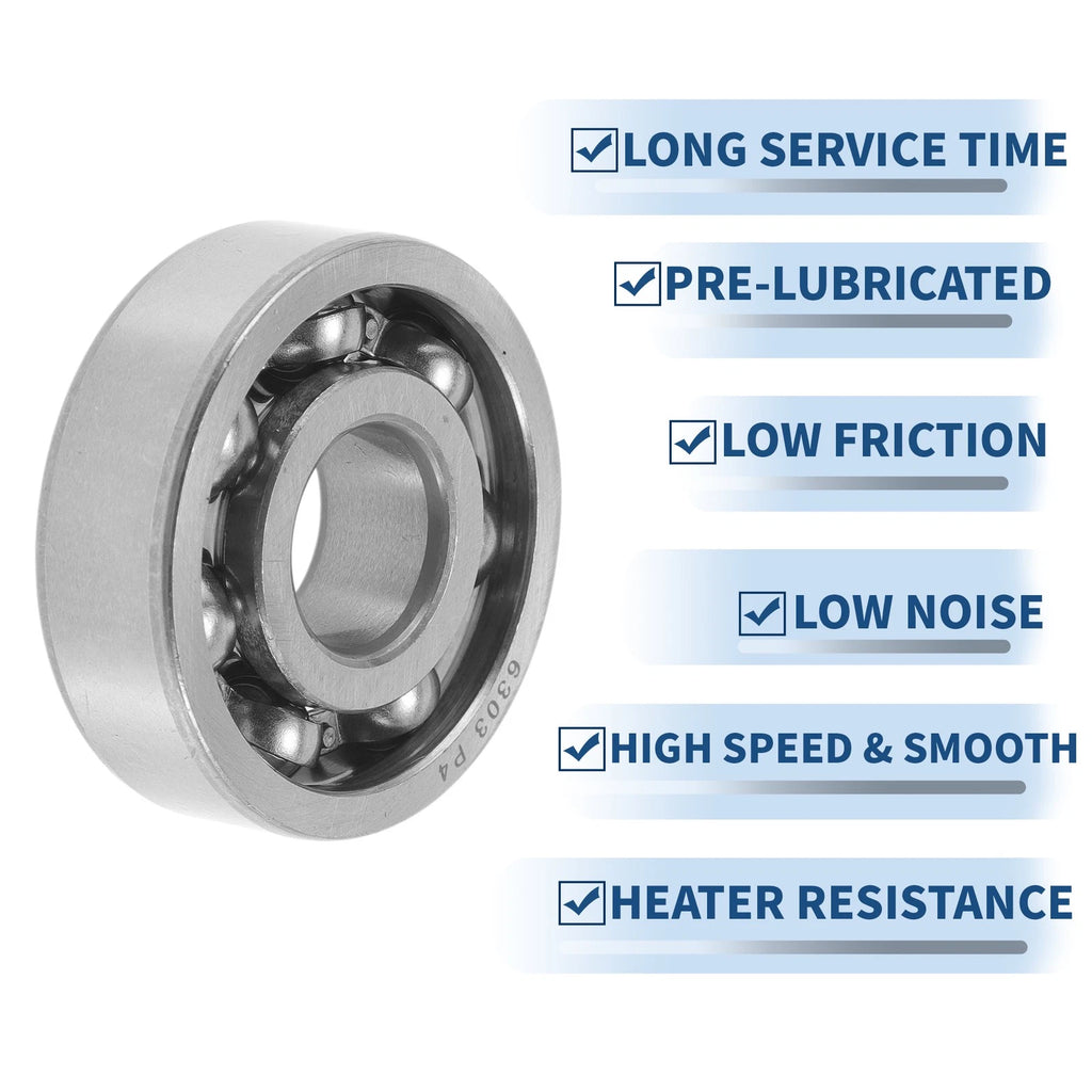 6303 Deep Groove Ball Bearings for Various Models (17x47x14mm)