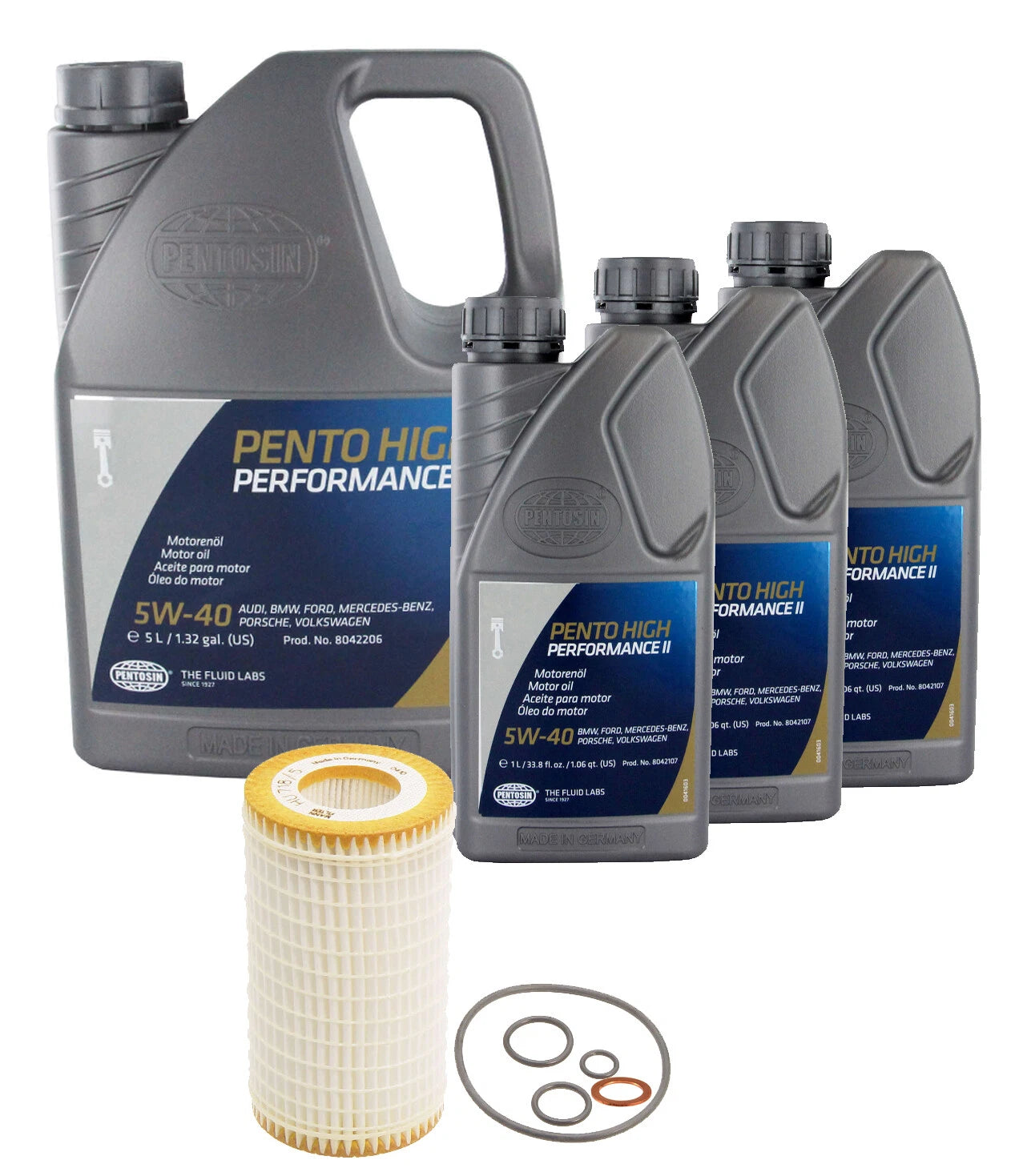 Pentosin Oil Change Kit for Mercedes C208 C209 R171 W210 CLK320 SLK350 E320 C230 (1998–2009)