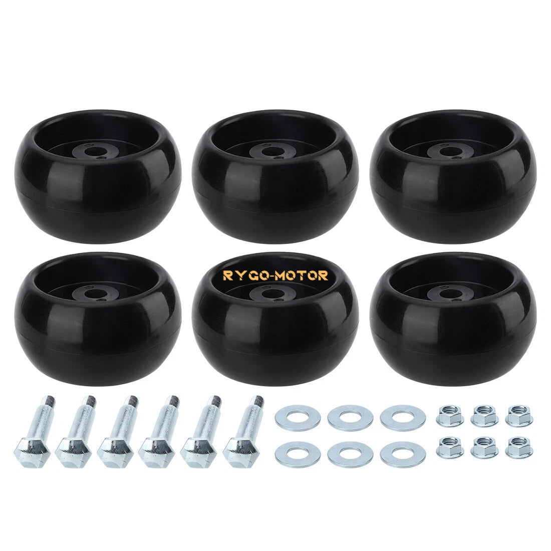 6pcs Deck Wheels for Ferris Simplicity Snapper (1714760, 210-043, 12060)