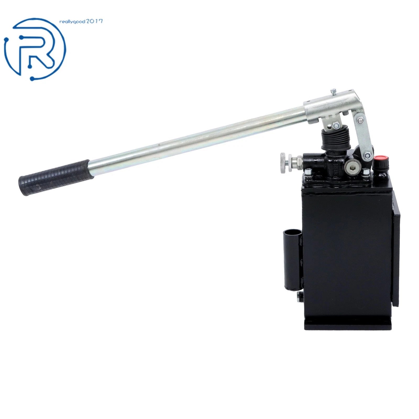 Single-Acting Hydraulic Piston Hand Pump 1.5 Cid 1 Quart with Release Knob