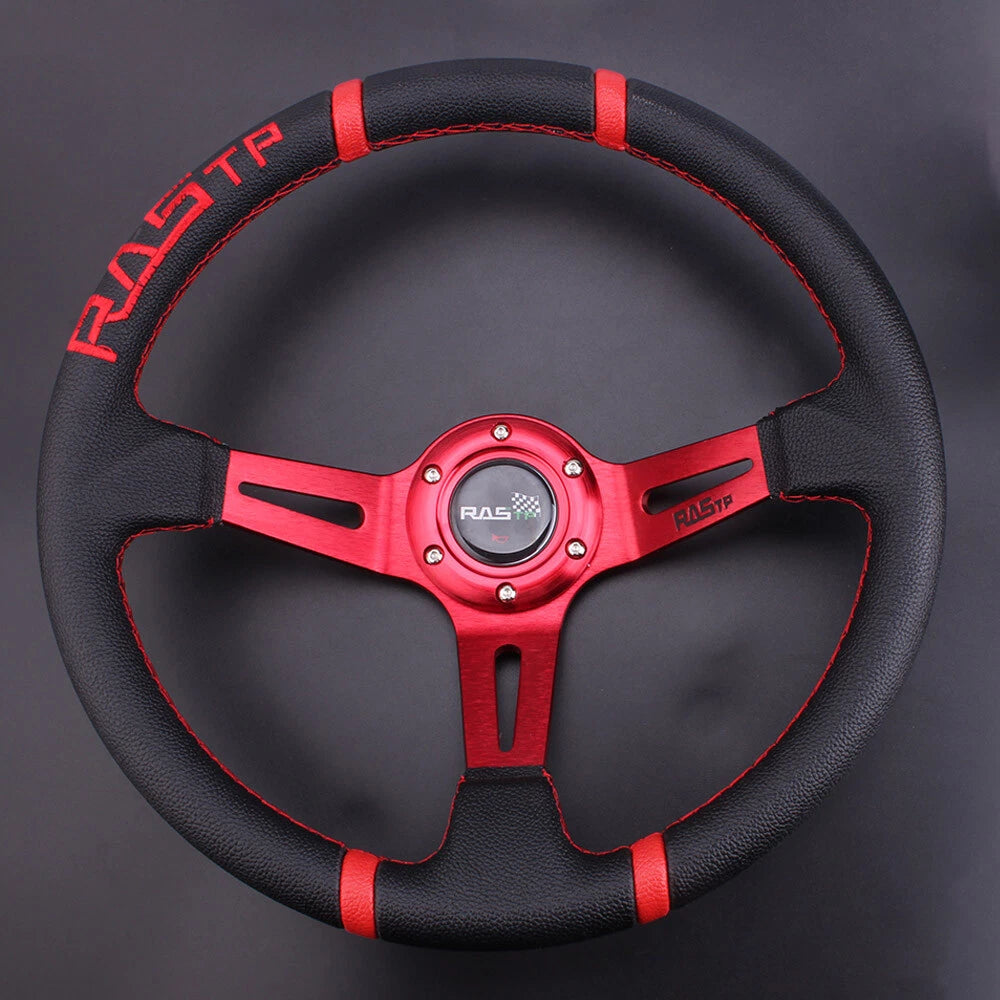 14" Deep Dish Drifting Steering Wheel for Dodge Jeep
