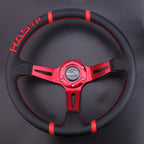 14" Deep Dish Drifting Steering Wheel for Dodge Jeep