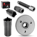 Flywheel Puller Starter Clutch Kit for GY6 Scooter 125cc 150cc (152QMI 157QMJ)