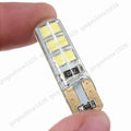 2X T10 LED Canbus Error Free Bulbs W5W 12SMD 2835 240LM for Auto