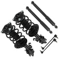 Front Struts Rear Shocks Sway Bars Kit for Nissan Sentra (2014–2019)