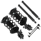 Front Struts Rear Shocks Sway Bars Kit for Nissan Sentra (2014–2019)