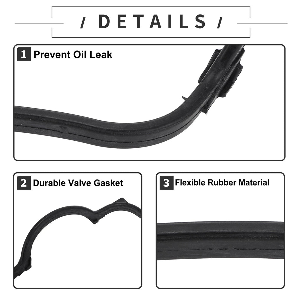 Valve Cover Gasket No. 12341PR3000/12342PT2000 for Honda Civic del Sol (1994–1997)
