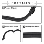 Valve Cover Gasket No. 12341PR3000/12342PT2000 for Honda Civic del Sol (1994–1997)