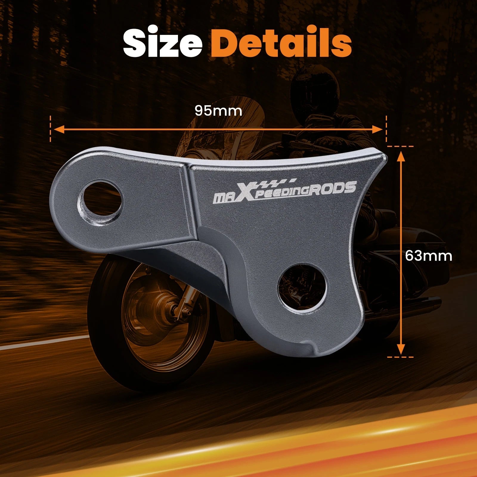 1in Rear Lowering Kit for Harley-Davidson Street Glide Special (2017-2023)