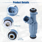 4 x Fuel Injector Nozzles for Hyundai Sonata 2.4L (2010-2015)