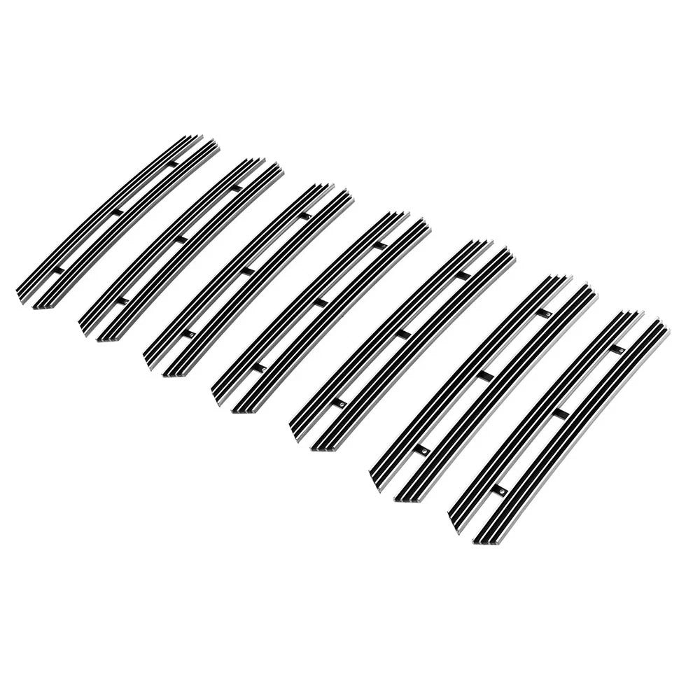 Chrome Billet Grille Insert for Jeep Wrangler JK (2007–2018)