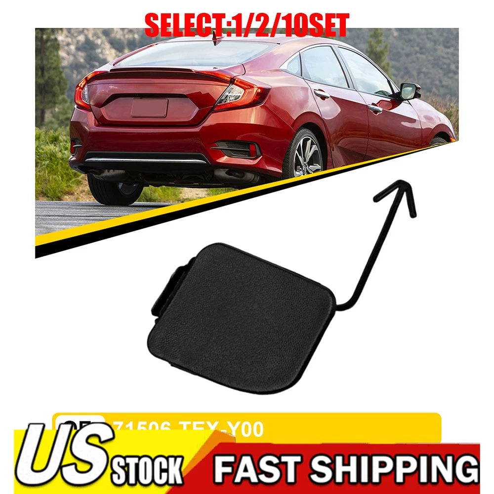 Tow Hook Cap Cover for Honda Civic (2016â2021) Black