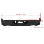 Rear Bumper Assembly for Chevy Silverado Sierra (2019–2023) w/ Park & Dual Exhaust