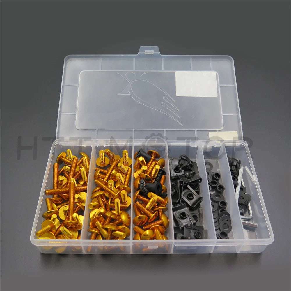 CNC Alloy Fairing Bolt Kit for Kawasaki