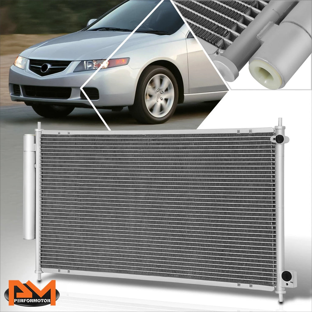 A/C Condenser for Acura TSX (2004–2008) Aluminum Core Replacement