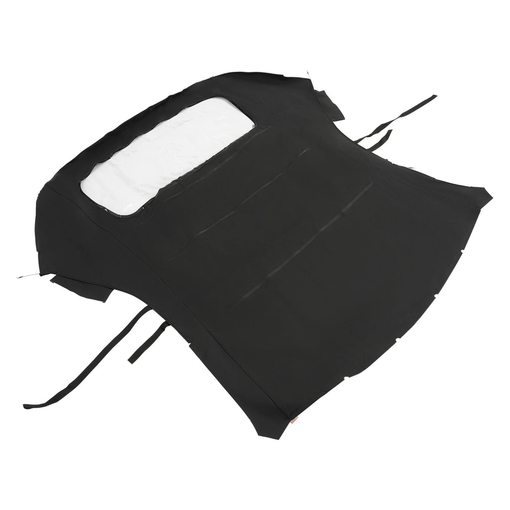 Convertible Soft Top for Porsche 996 (1999–2001) - Black Vinyl, Plastic Window