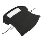 Convertible Soft Top for Porsche 996 (1999–2001) - Black Vinyl, Plastic Window