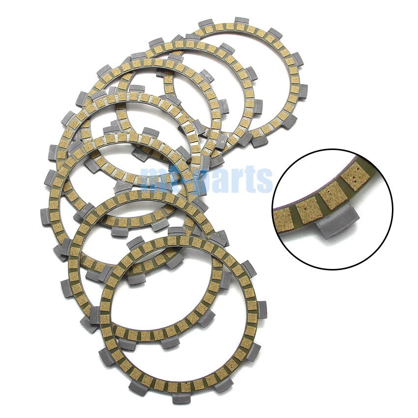 Clutch Friction Plate Kit for Yamaha TDR250 TDR240 (1988–1990) TTR250 (2000–2006)