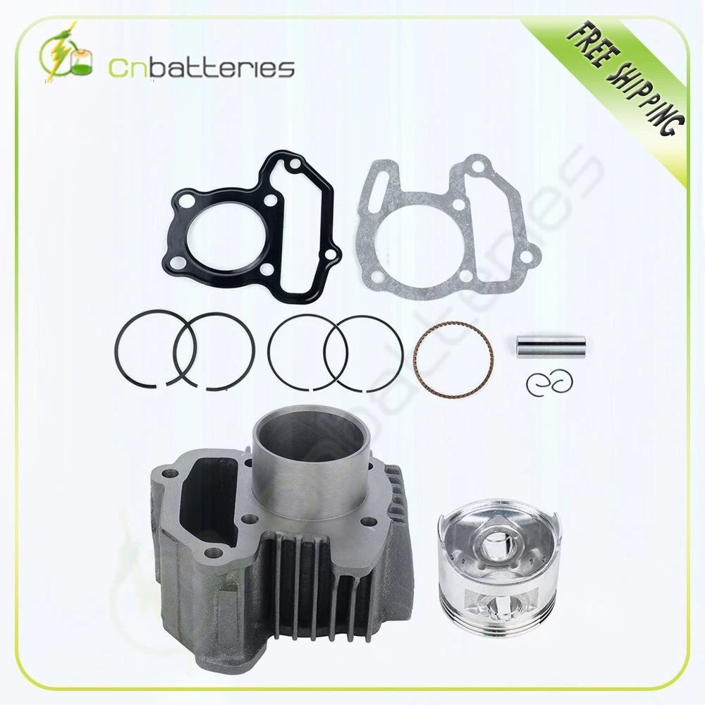 Top End Kit with Cylinder, Piston, Gasket, Rings, Pin for Yamaha Raptor 80 (2002–2008)