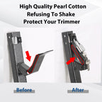 3-Place Weeder Trimmer Rack Holder for Enclosed Landscape Trailer