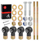 2x Left and Right Tie Rod Set 290mm for Polaris Sportsman 335 400 500 600 700 (2006–2014)