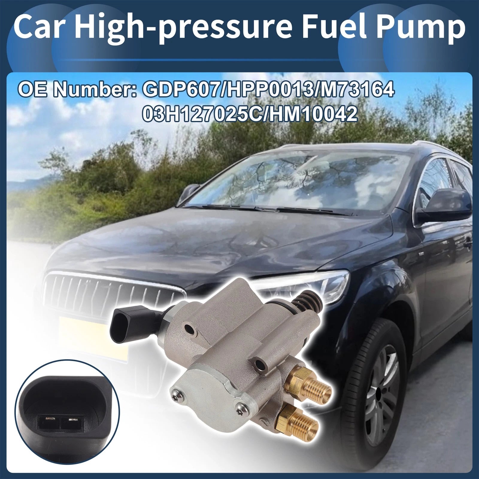 High Pressure Fuel Pump for VW Touareg (2007–2010) & Audi Q7 (2007–2009) No. 03H127025C