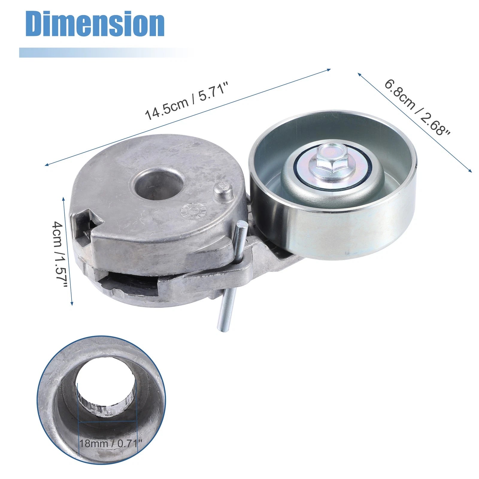 Engine Belt Tensioner Pulley for Nissan Cube 1.8L (2009–2014) 11955-JD20A