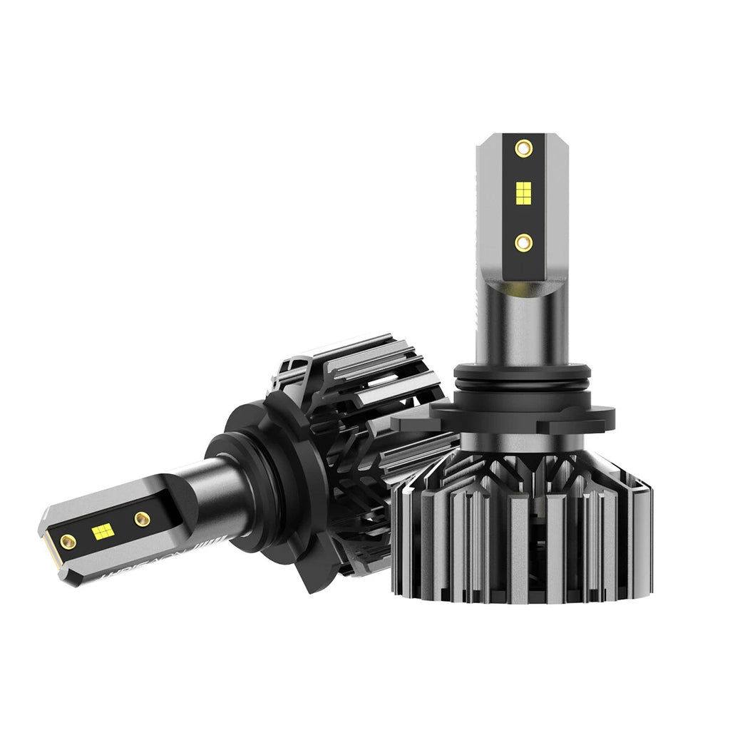 2X NOVSIGHT 9012 HIR2 LED Headlight Bulbs 6500K 12000LM for High/Low Beam